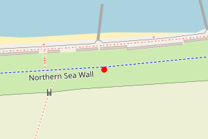 Map showing Minnis Bay