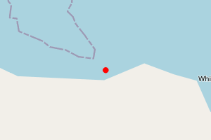 Map showing BLACK ROCKS-WHITE NAB
