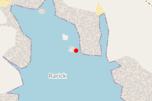 Map showing CALF, THE PUDDLE