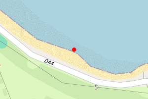 Map showing FORT ISLAND (NORTH)