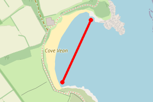 Map showing Covean