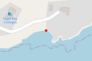 Map showing Keose 2