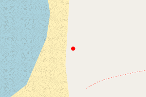 Map showing Sanna Bay