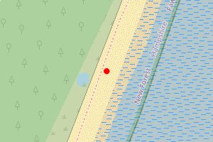 Map showing Stansore