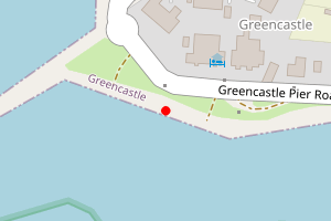 Map showing Greencastle