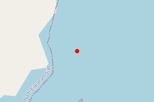 Map showing Mol-nam Braithrean nr Marvig or Marbhig