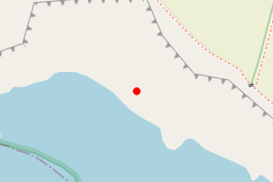 Map showing Porth-y-Bwch nr Solva