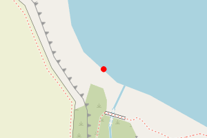 Map showing Bilsdean