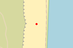 Map showing Minsmere Cliffs