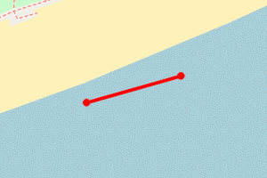 Map showing Swansea Bay (360 cafe)