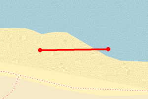 Map showing Talacre