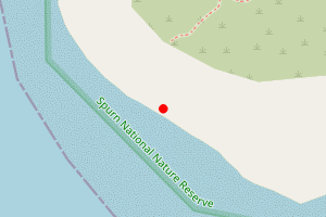 Map showing Spurn Head