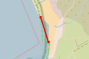 Map showing Worbarrow Bay