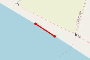 Map showing Fretherne