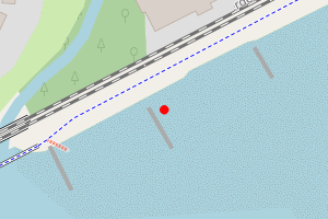 Map showing Broughty Ferry