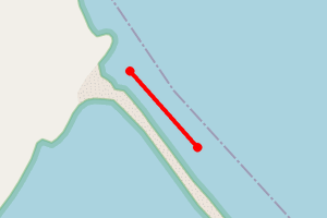 Map showing Eilean na Cloiche