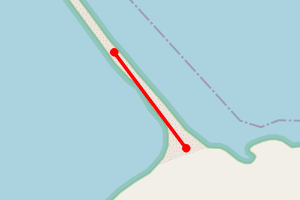 Map showing Eilean na Dubh