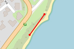 Map showing TAP (SIF) Margnaheglish Shore