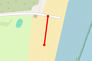 Map showing Abersoch