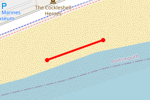 Map showing Eastney