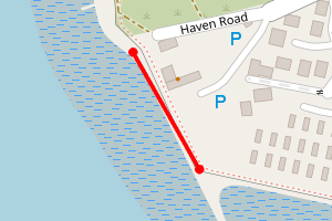 Map showing Lobster Smack