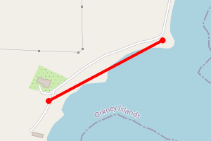 Map showing Houton