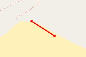 Map showing Polin