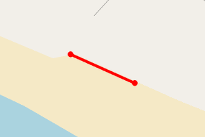 Map showing Cairndoon to Claymoddie, Nr Whithorn
