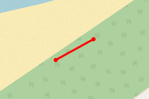 Map showing Nairn East 6