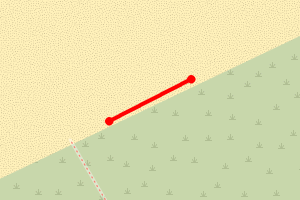 Map showing Nairn East 10