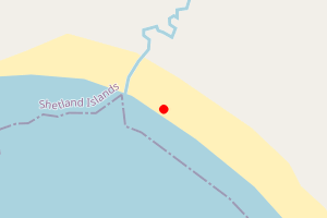 Map showing Rerwick, Bigton