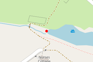 Map showing Ham Beach, Foula