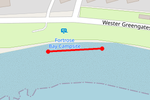 Map showing Fortrose 2