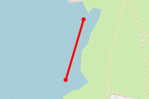 Map showing Gwithian (Towans Car Park)
