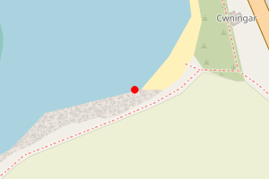 Map showing Porth Nobla