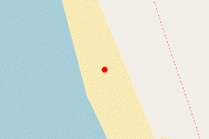 Map showing Sker / Kenfig NNR