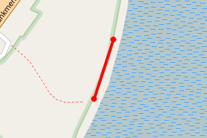 Map showing Blagdons Meadow middle 1