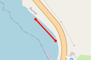 Map showing 4th Barrier