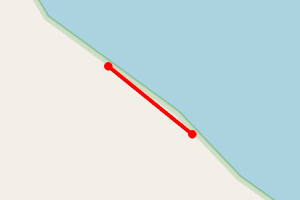 Map showing Port Mulgrave South
