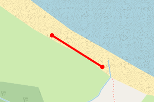Map showing Speeton Sands North