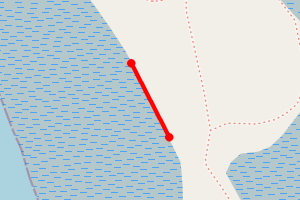 Map showing Paull 3