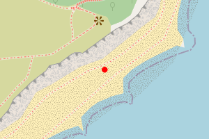 Map showing Hengistbury Head
