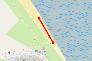 Map showing Shellness South Leysdown East