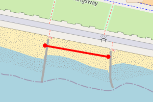Map showing Hove Lansdowne Place
