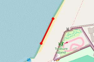 Map showing Westward Ho! section 1