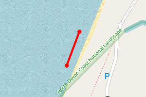 Map showing Westward Ho! section 3