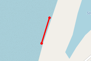 Map showing Northam Burrows section 3