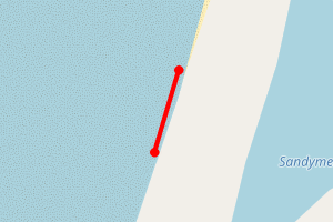 Map showing Northam Burrows section 4
