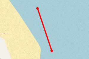 Map showing Druridge Bay (Mid)