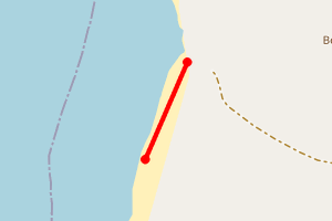 Map showing Traigh Eais